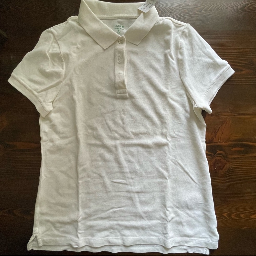 Classic White Polo Shirt
